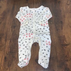LOVEMOM long sleeve onesie